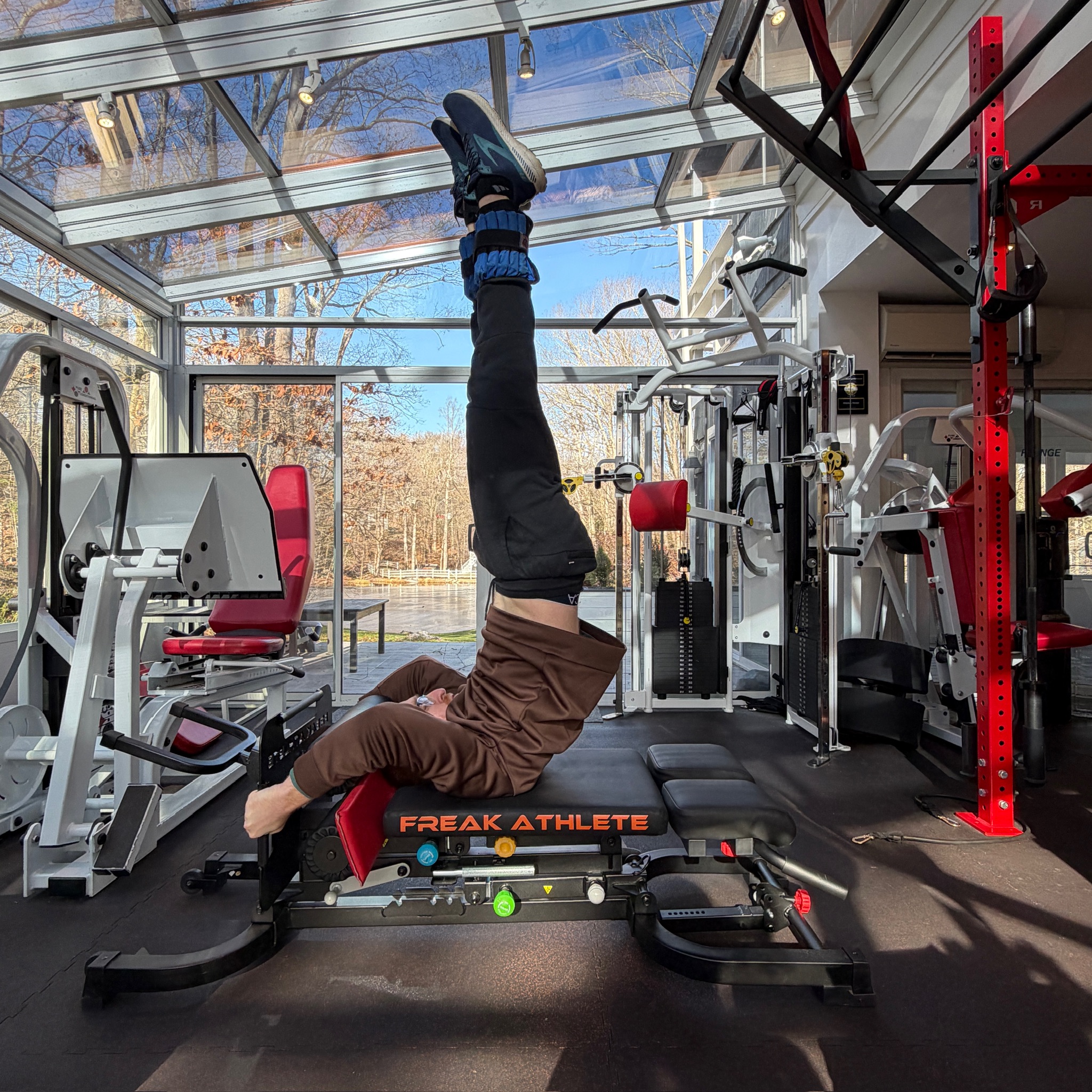Private personal training exercise at Pure Conditioning at the Solarium in Stamford CT