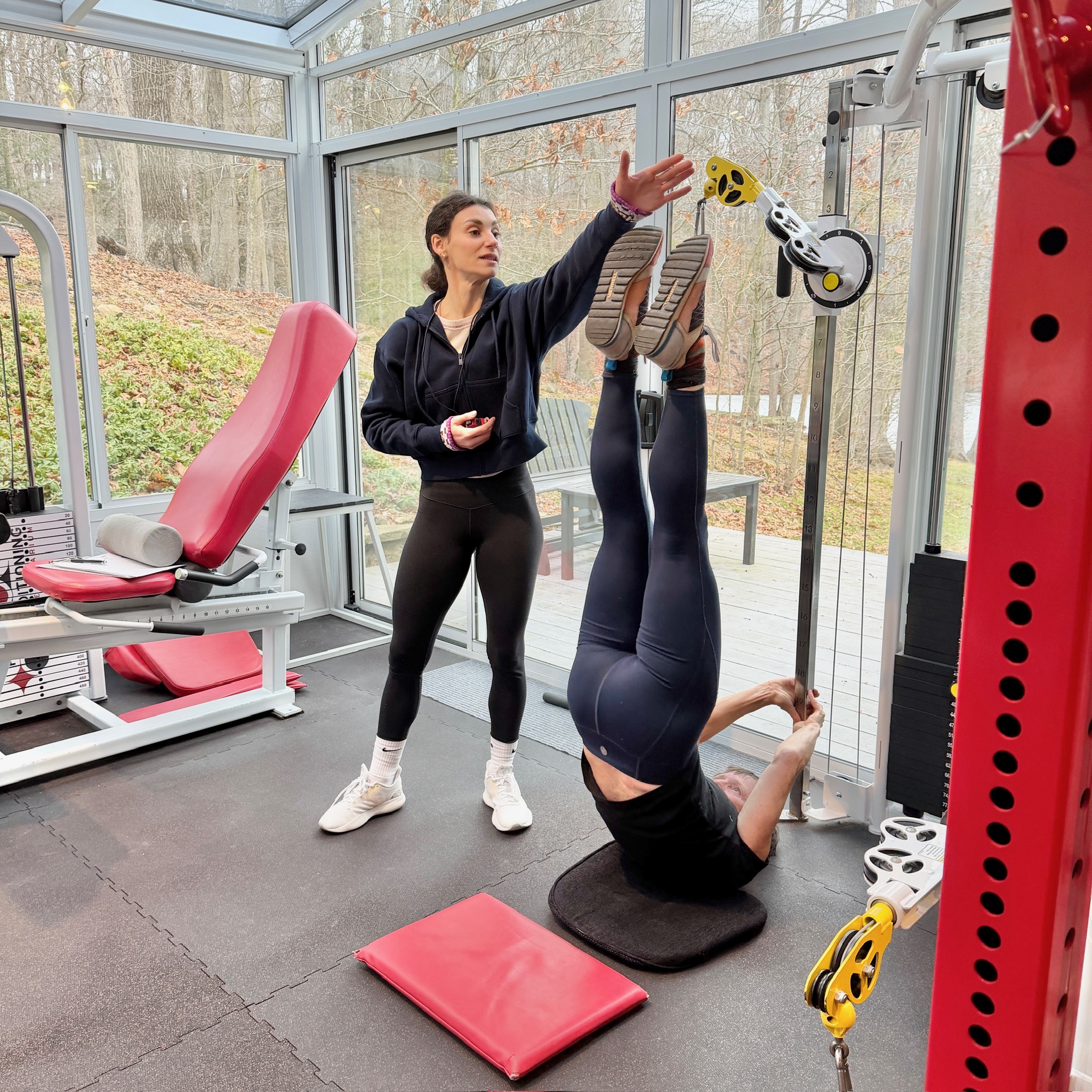 Guided mobility and core training at Pure Conditioning in Stamford CT