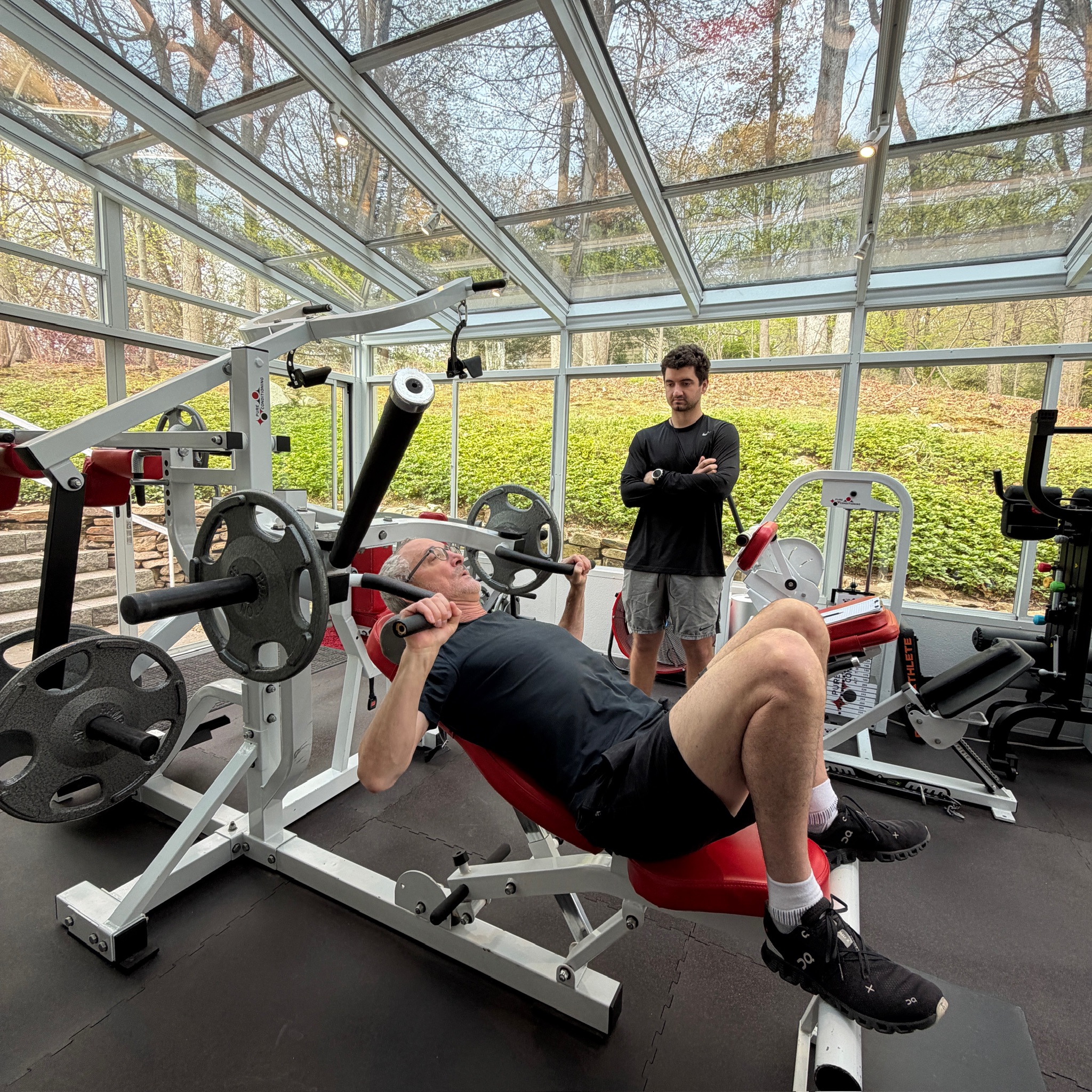 Clear accountability during private personal training at Pure Conditioning at the Solarium in Stamford CT