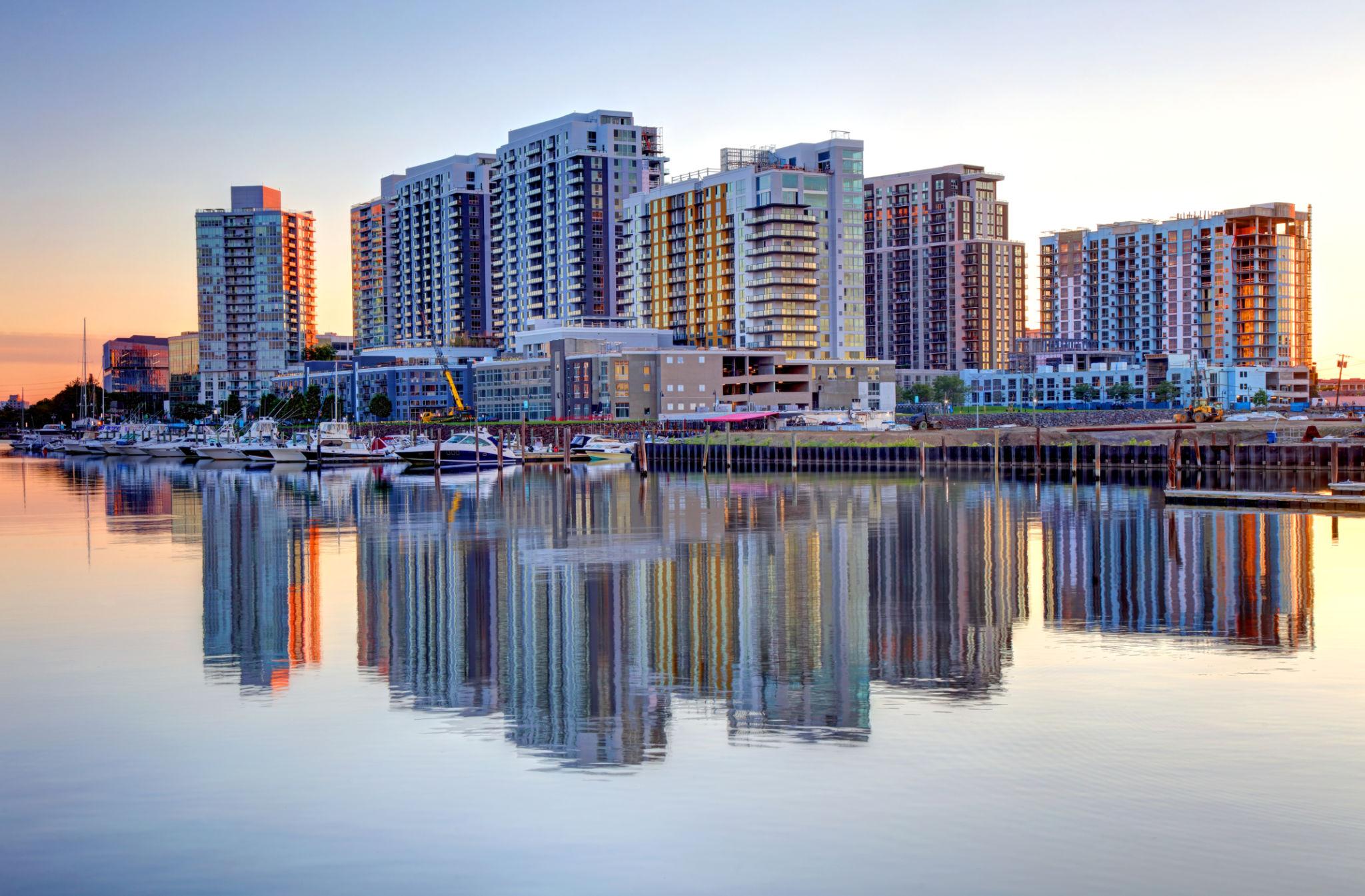 Stamford CT skyline for Pure Conditioning personal training location