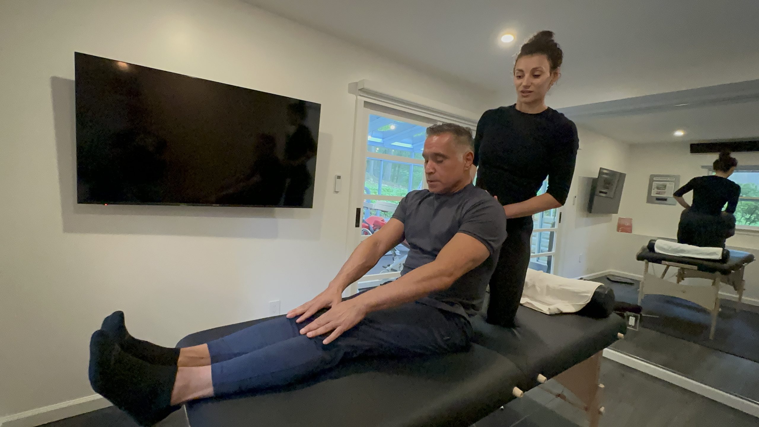 Assisted stretching for improved flexibility at Pure Conditioning in Stamford, CT