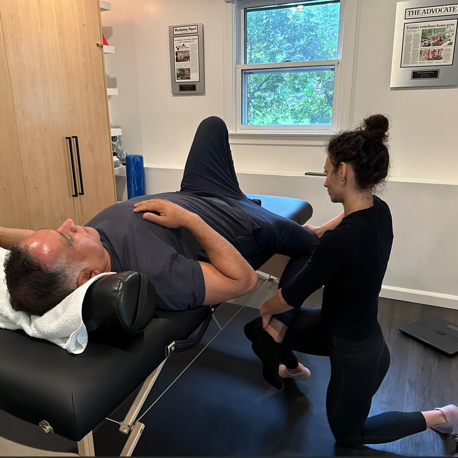 Coached recovery session at Pure Conditioning