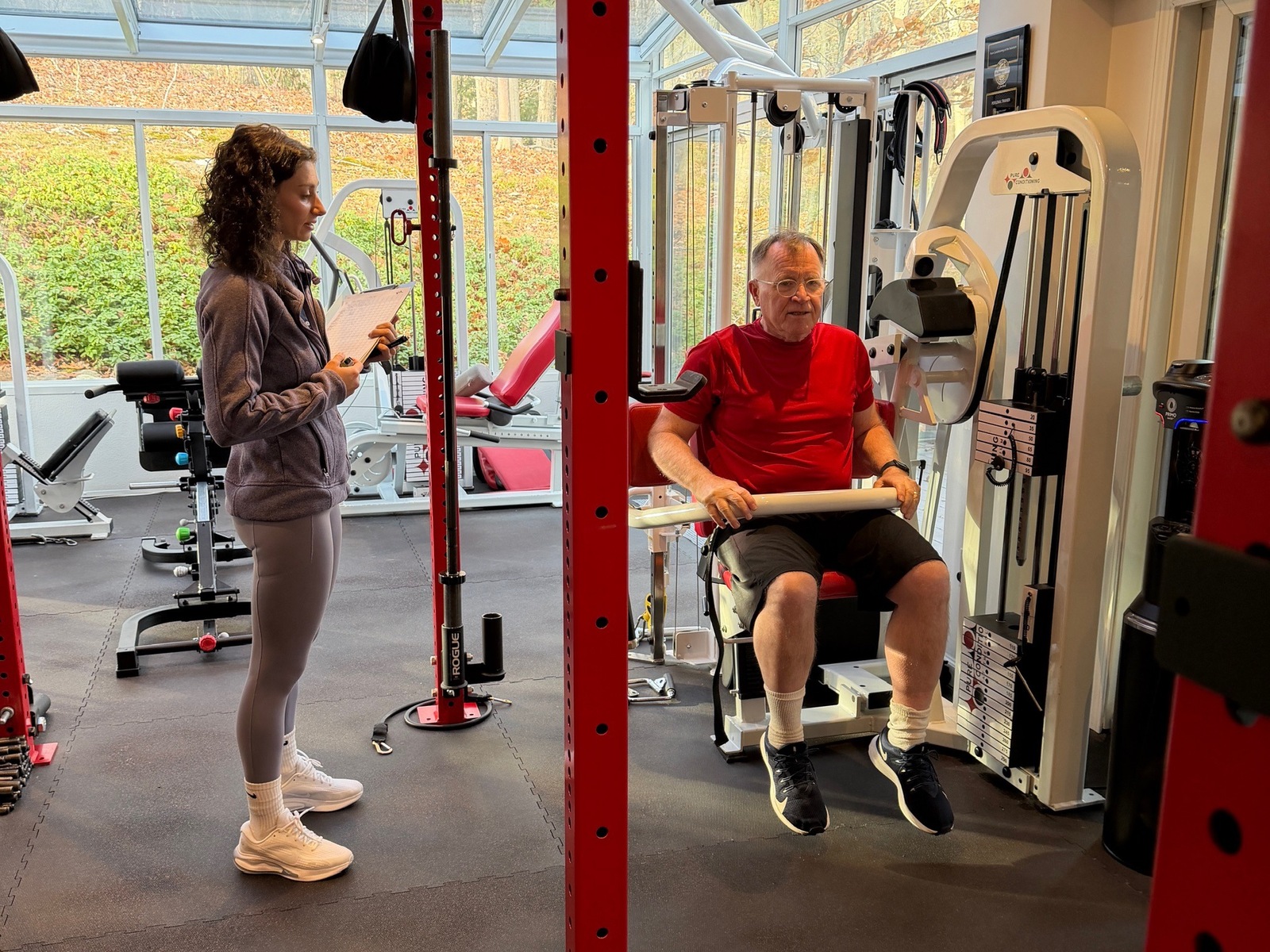 Personalized exercise coaching at Pure Conditioning in Stamford