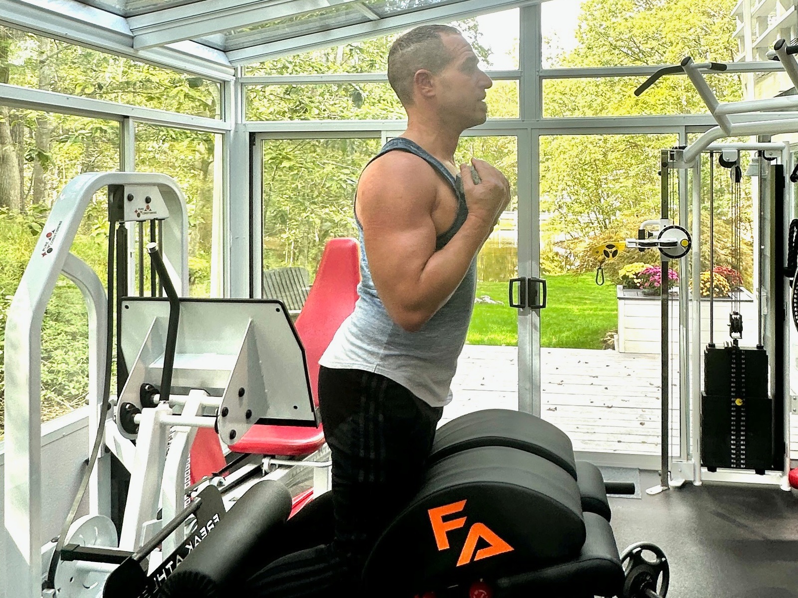 Client returning to strength and movement through guided training